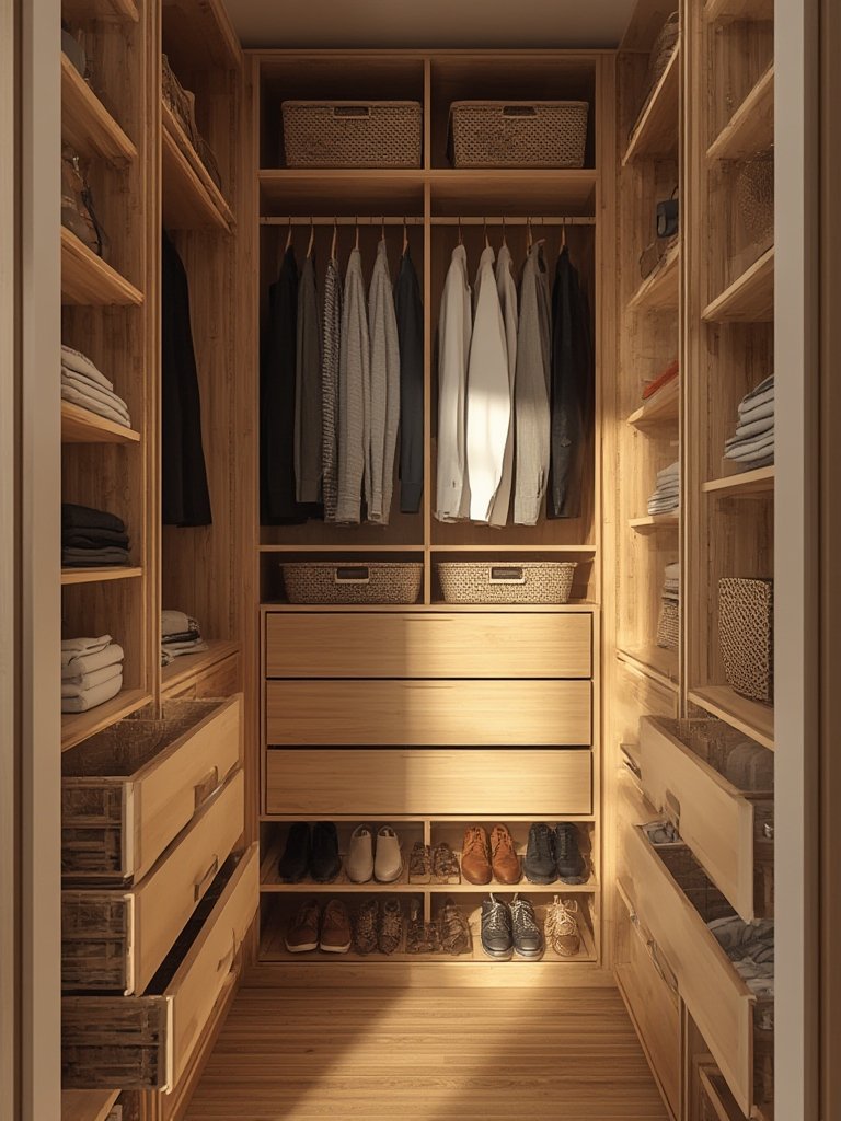 closet drawer dividers bamboo - Illustration 3