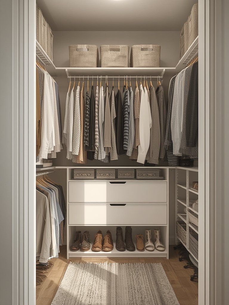 Small Closet Storage Solutions: 7 Amazing Ways to Maximize Space (Proven Guide) 3 small closet storage solutions - Illustration 3