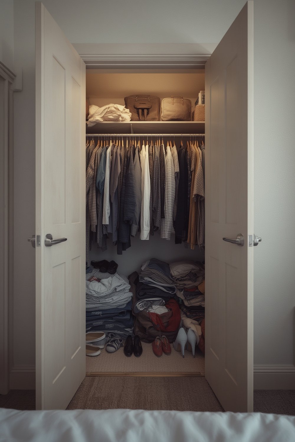 closet organization hacks for tiny spaces - Illustration 1