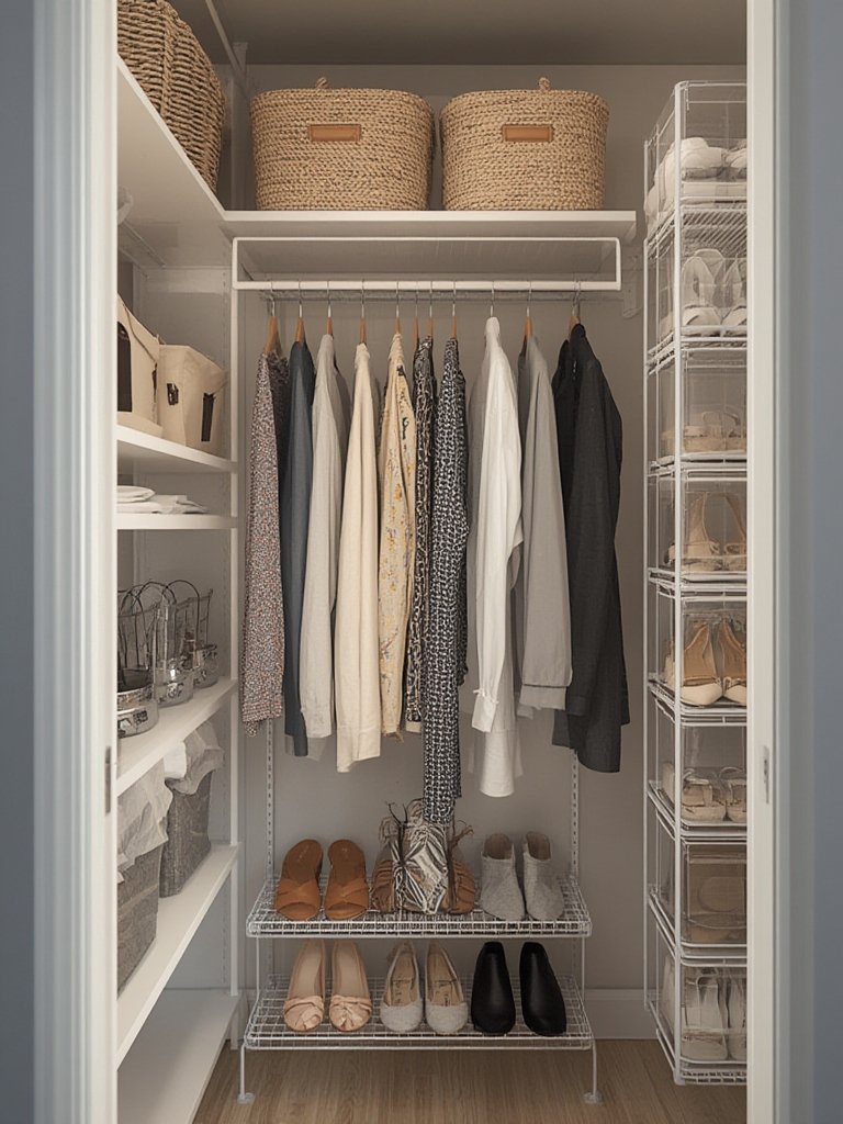 Maximize Vertical Closet Storage: 7 Amazing Ways to Organize Your Closet (Proven Guide) 2 maximize vertical closet storage - Illustration 2