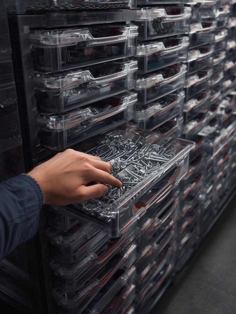 storage organizer in action