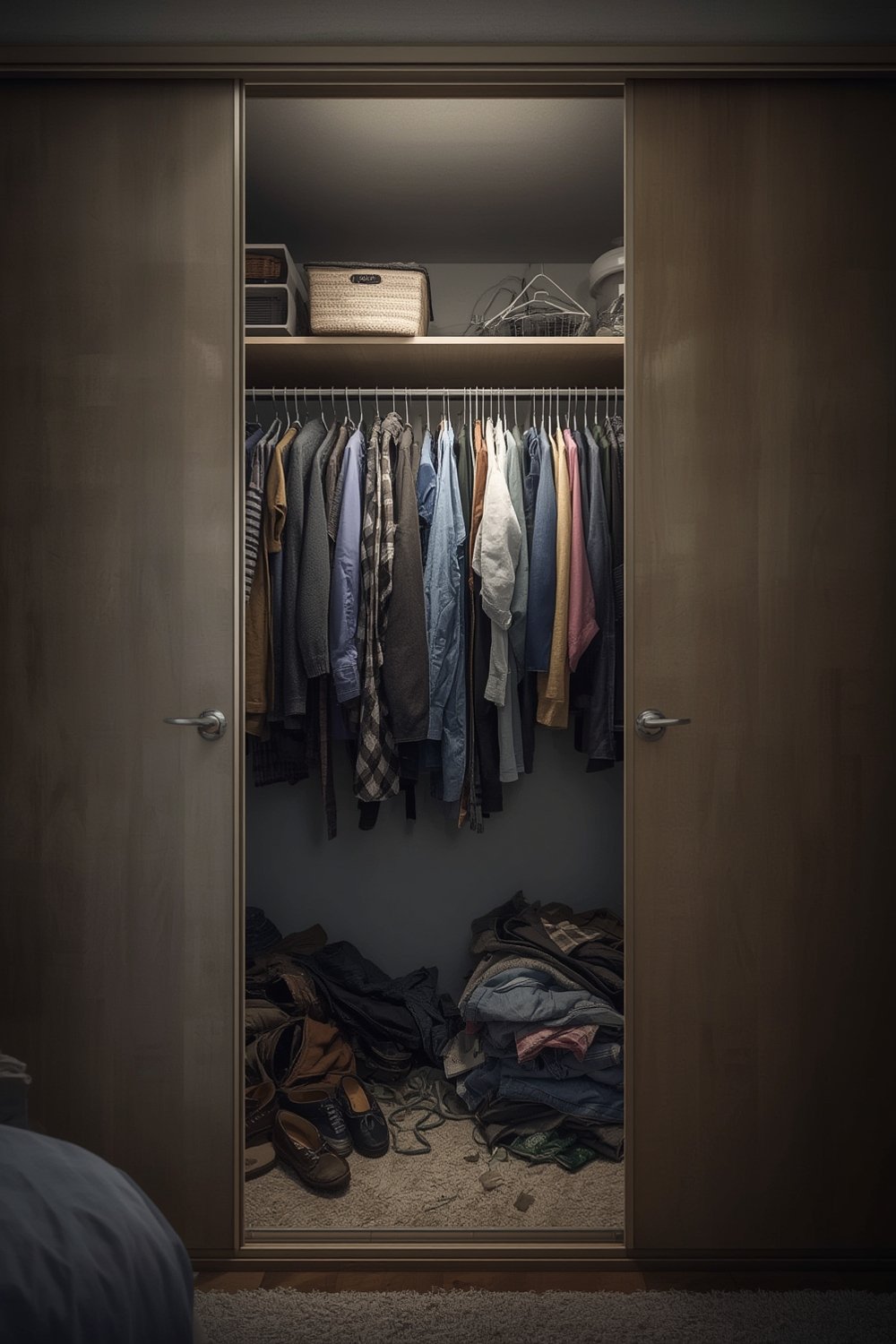 no-drill closet organizers - Illustration 1