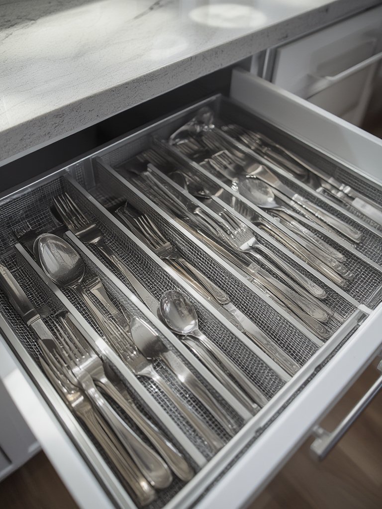 drawer organizer in action