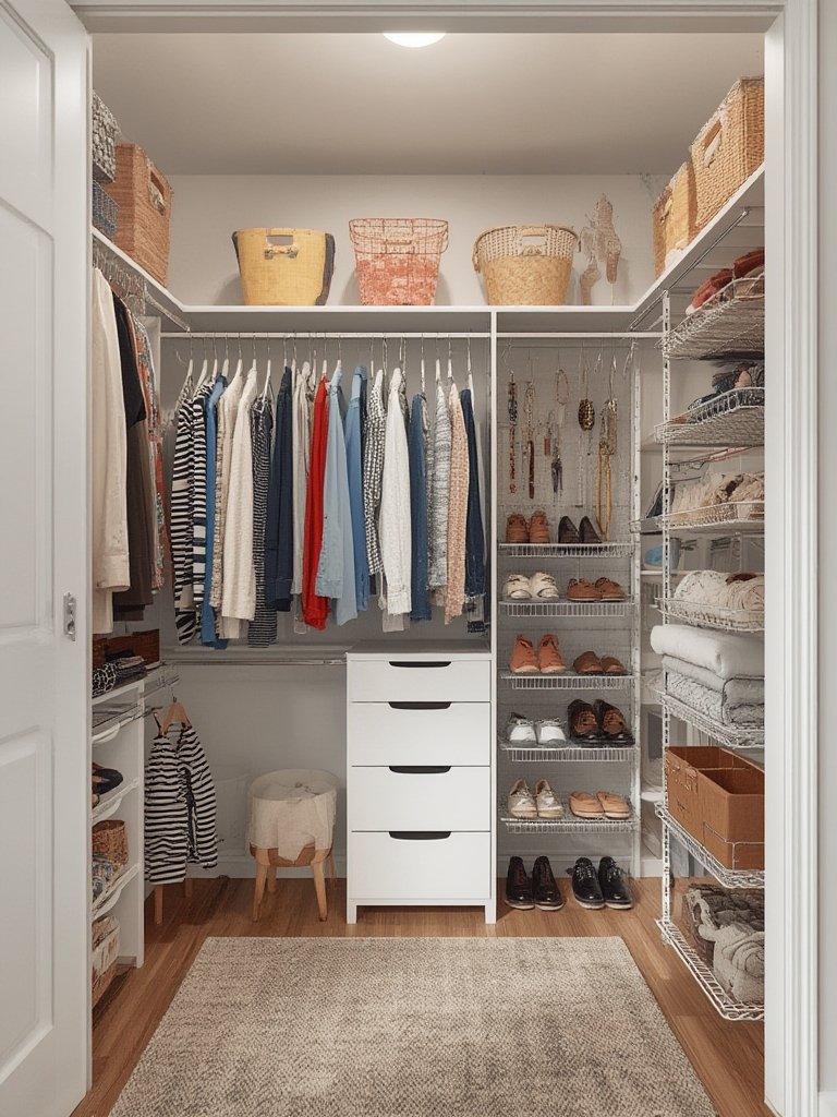 Small Space Closet Organizers: 7 Amazing Ways to Maximize Closet Space (Proven Guide) 3 small space closet organizers - Illustration 3