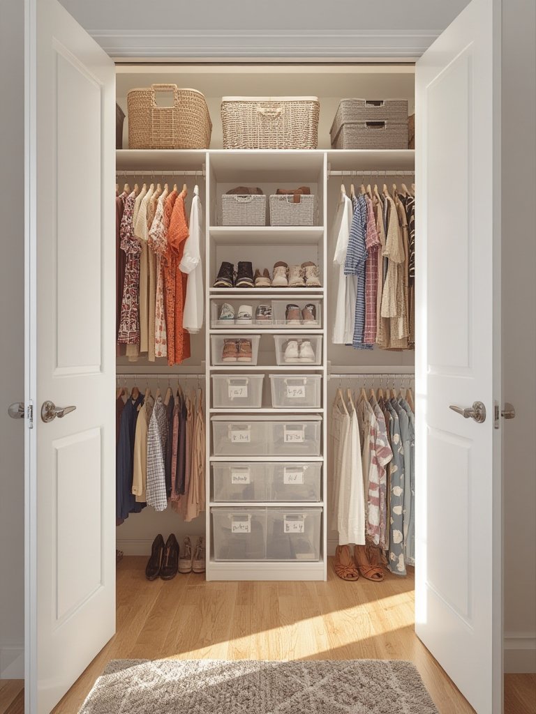 Small Closet Storage Solutions: 7 Best Ways to Maximize Space (Proven Guide) 3 small closet storage solutions - Illustration 3